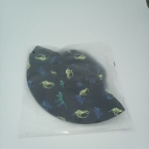2 Infant Dinosaur Sun Coverage Hats NIP